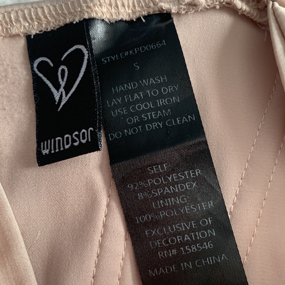Windsor Silky Bralette Top Nude/Tan/Jewel Tone Top S Small - Picture 7 of 15